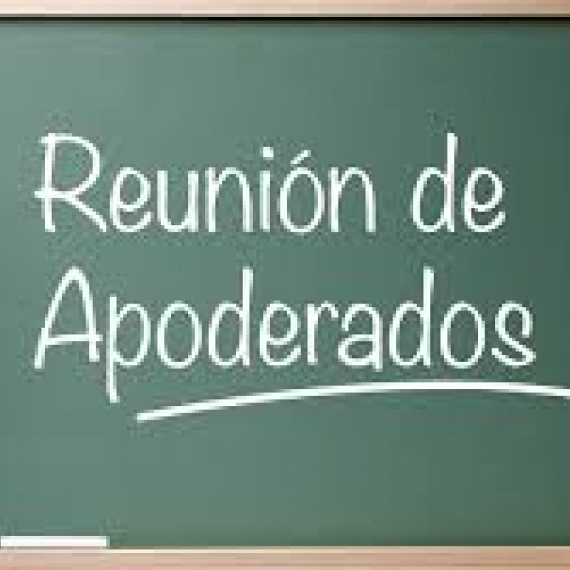 REUNIÓN DE APODERADOS JULIO 2025